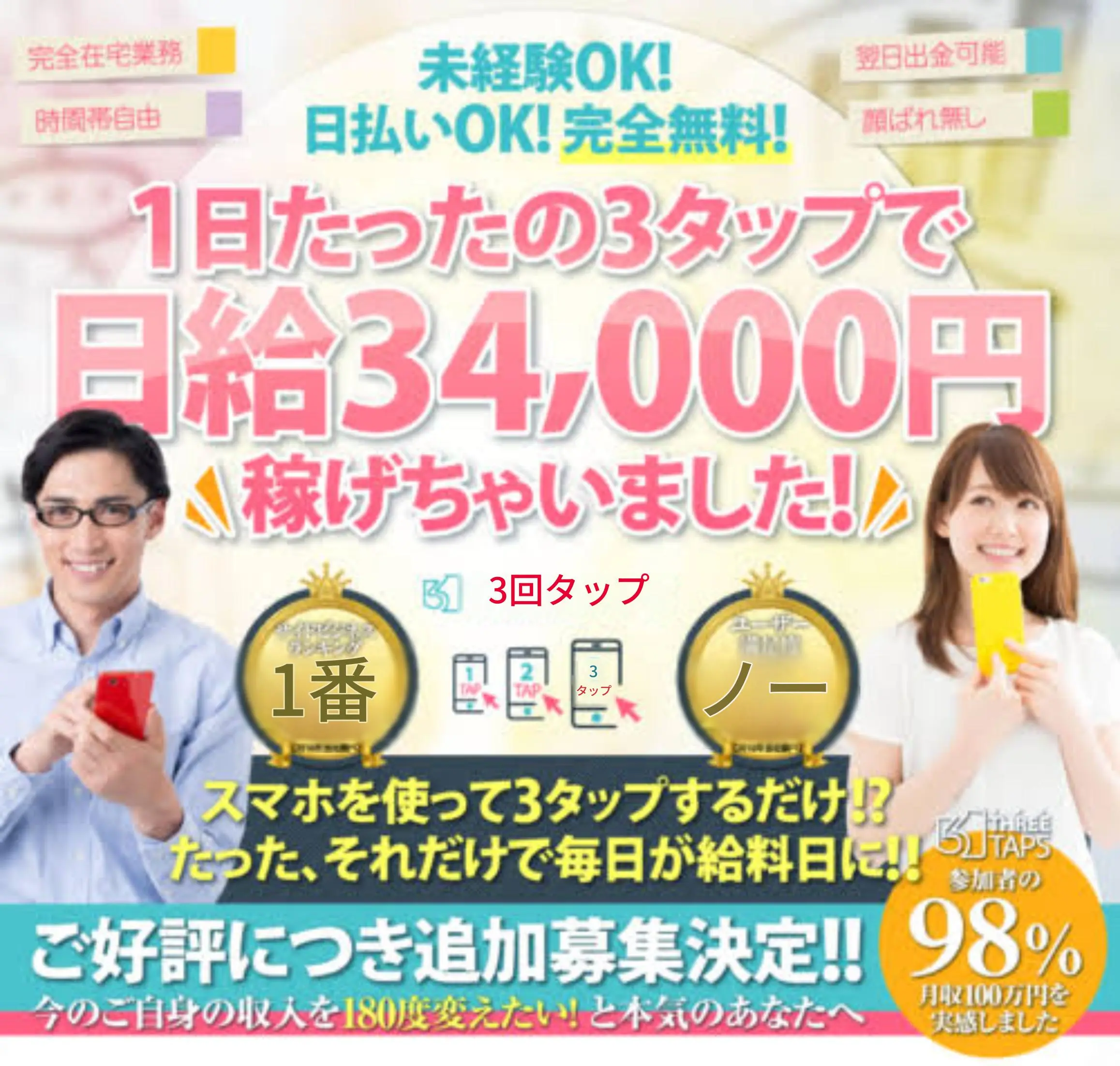 スリータップスは怪しい？株式会社インターの副業内容や口コミを調査