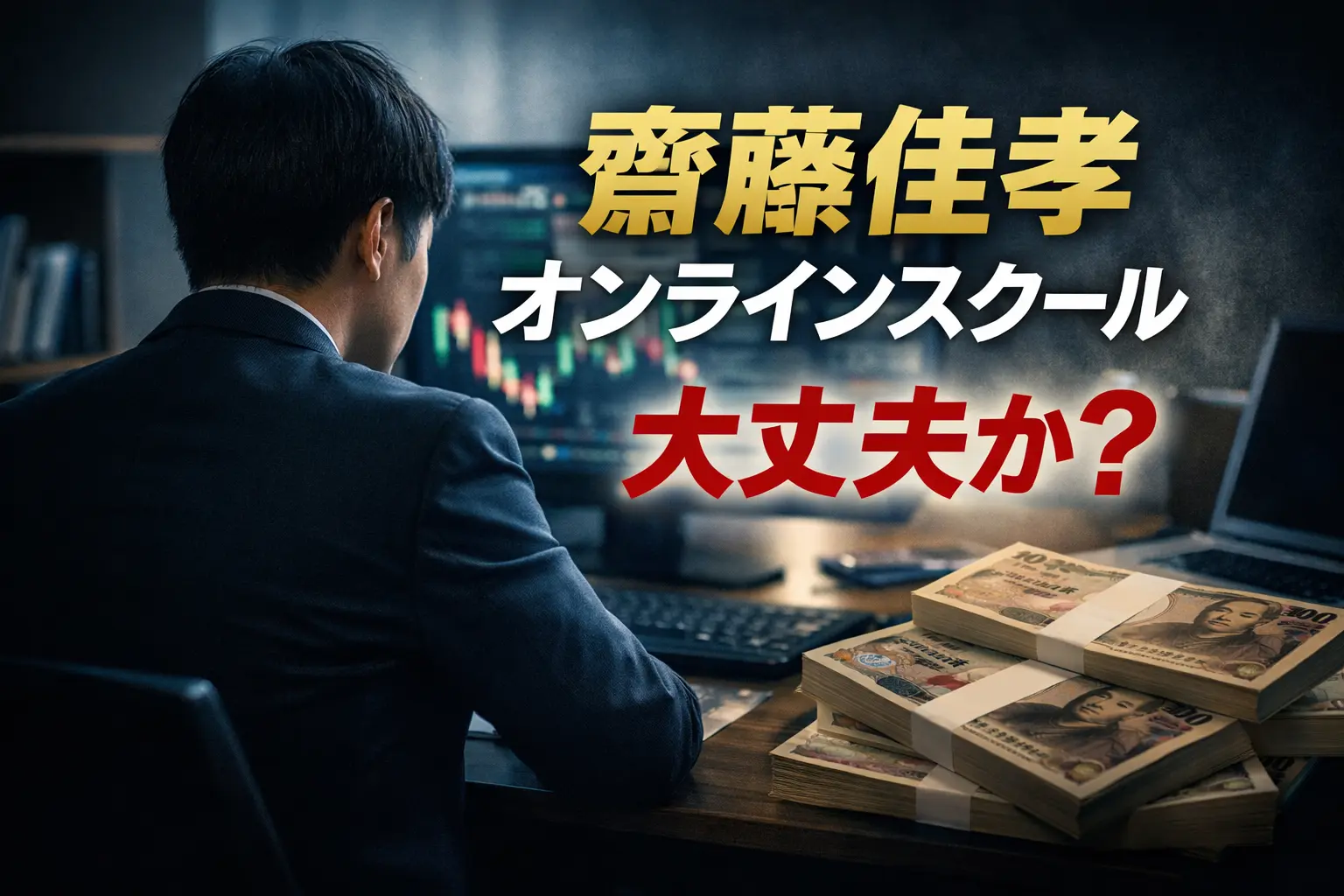 齊藤佳孝のオンラインスクールは怪しいのかを検証したイメージ