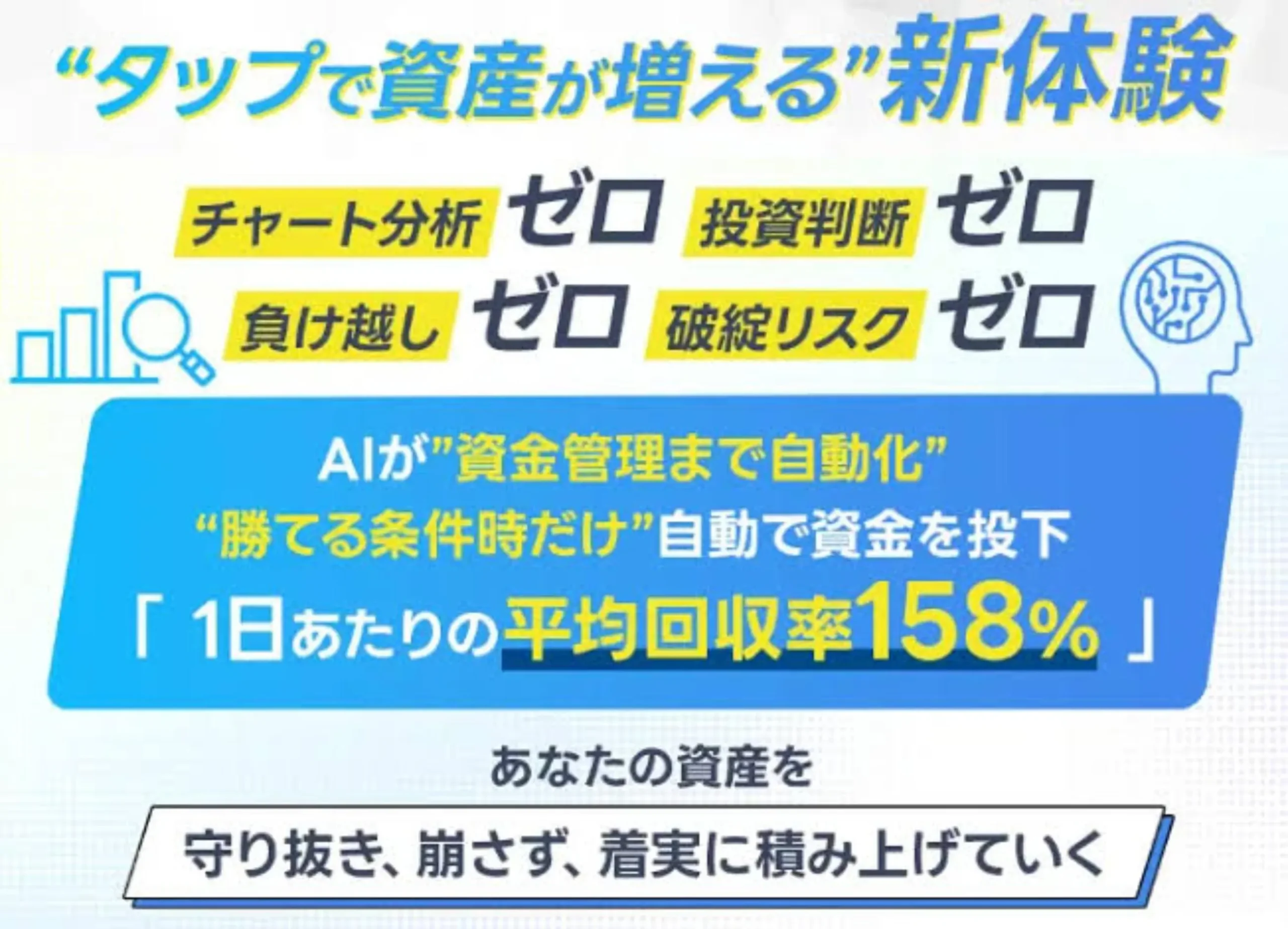 防御型AI資産運用システム ZERO 怪しい