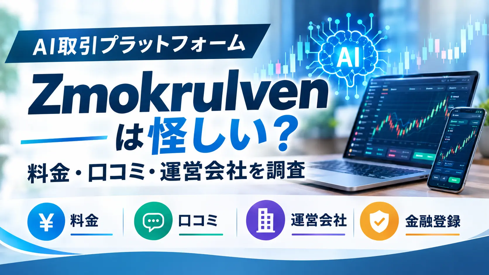 ZmokrulvenのAI取引プラットフォームを調査